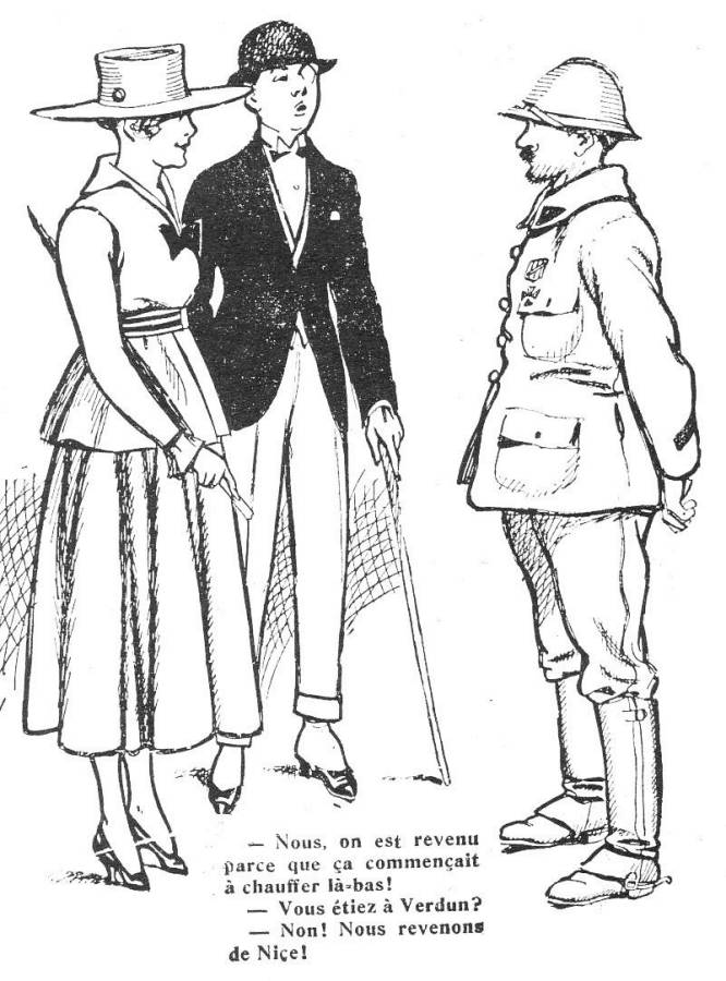 1916 05 14 Nous on est revenu parce que ca commencait a chauffer Excelsior.jpg